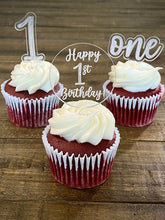 Custom Birthday Cupcake Toppers with multiple design and customization options, perfect for adding a personalized touch to your birthday celebration. Choose from a variety of styles and personalize with names, ages, or themes to make your cupcakes stand out and fit the occasion.