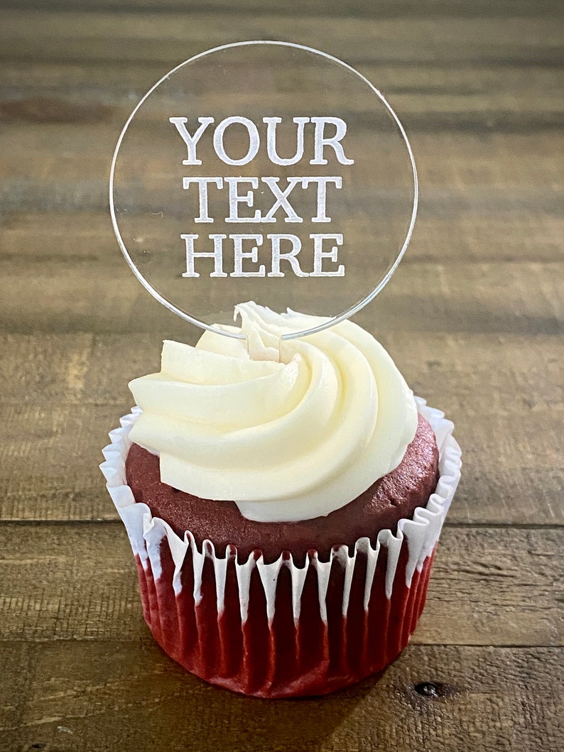 Custom Birthday Cupcake Toppers with multiple design and customization options, perfect for adding a personalized touch to your birthday celebration. Choose from a variety of styles and personalize with names, ages, or themes to make your cupcakes stand out and fit the occasion.