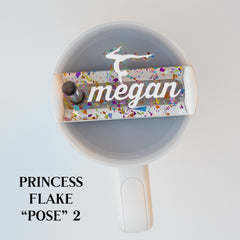 Gymnastics Themed Tumbler Name Tag, perfect for personalizing your Stanley Tumbler with a unique design. A great way to add a personal touch to your tumbler while showing off your love for gymnastics, making it both functional and stylish.