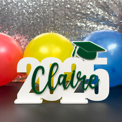 White Graduation Party Sign