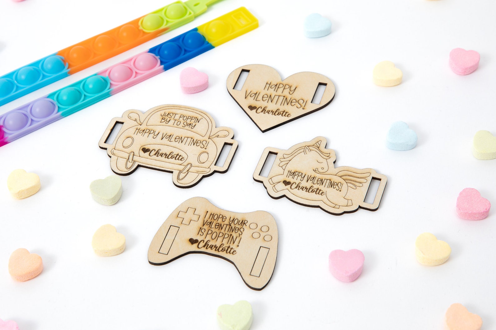Kid Valentines Set, perfect for classrooms and school celebrations. Includes Valentines for boys and girls, with fun gaming-themed designs. A great way to share the love during Valentine’s Day, offering a variety of playful and creative options for kids to exchange with classmates.