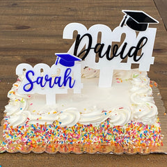 Personalized Graduation Cake Topper
