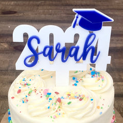 Personalized Graduation Cake Topper