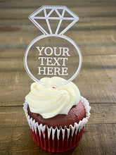 Custom Ring Dessert Topper Set