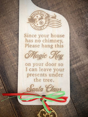 Santa's Magic Key Door Hanger