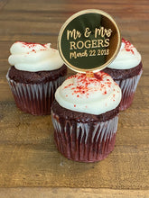 Mirrored Wedding Themed Acrylic Dessert Topper Set