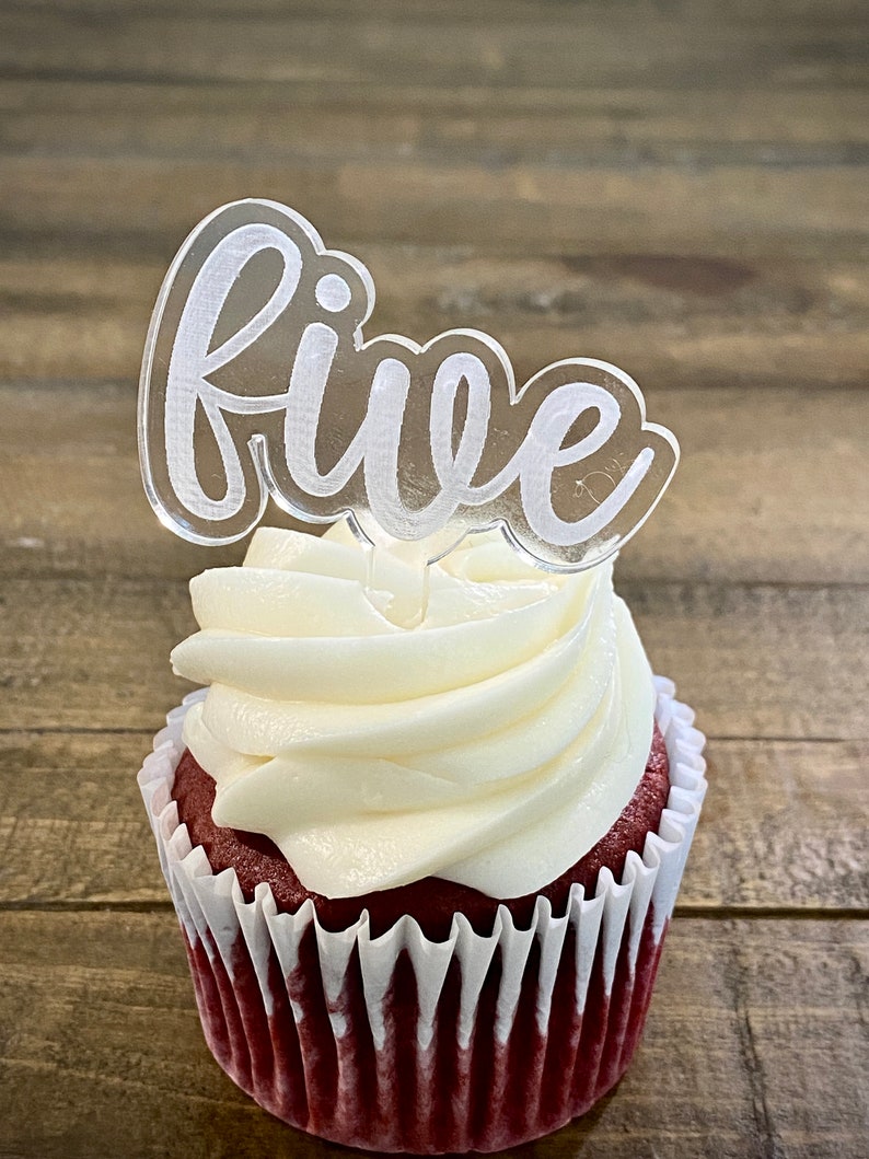 Custom Birthday Cupcake Toppers with multiple design and customization options, perfect for adding a personalized touch to your birthday celebration. Choose from a variety of styles and personalize with names, ages, or themes to make your cupcakes stand out and fit the occasion.