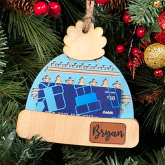 Winter Hat Gift Card Holder Ornament